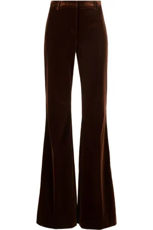 Etro Velvet flared trousers