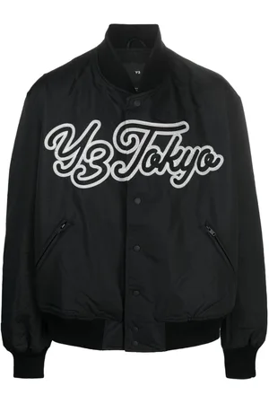 Y-3 Team logo-embroidered jacket