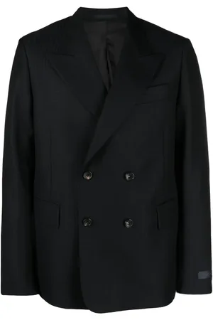 Lanvin Checked double-breasted blazer