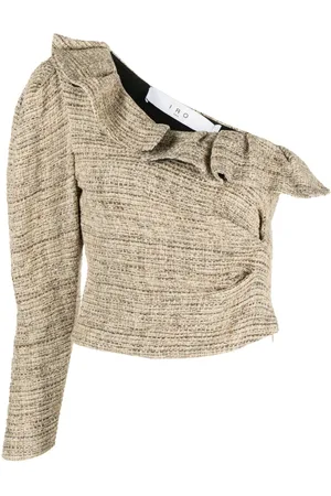 IRO Lizy ruffle-trim top