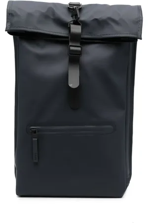 Rains Roll-top buckled backpack
