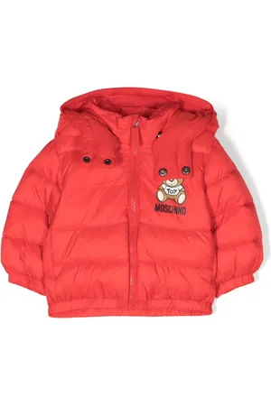 Moschino Teddy Bear-print quilted jacket
