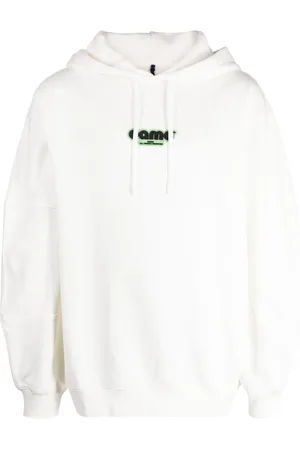 OAMC Logo-patch cotton hoodie
