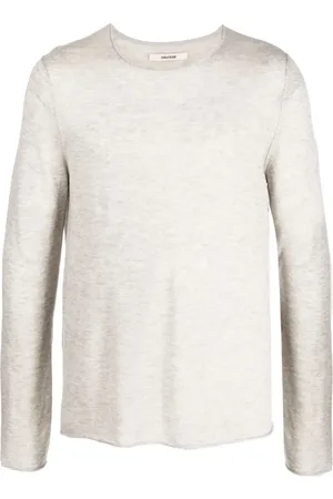 Zadig & Voltaire Marl-knit cashmere top