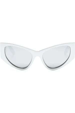 Balenciaga Logo-print D-frame sunglasses
