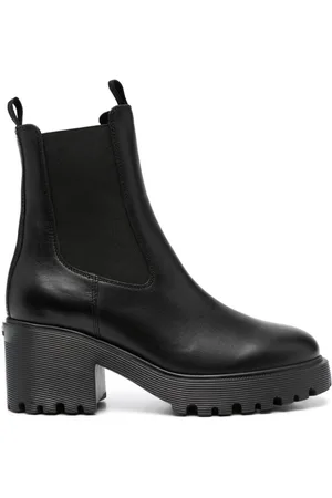 Hogan Slip-on leather ankle boots