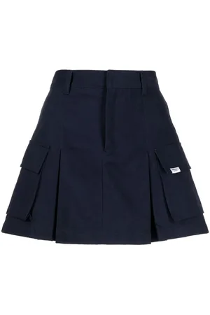 Chocoolate Logo-patch cargo miniskirt