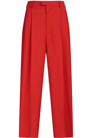Marni Tropical tailored wool trousers
