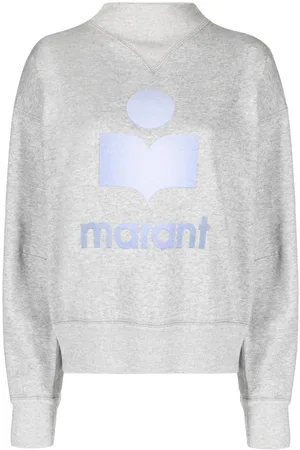 Marant Etoile Mobyli logo-print cotton sweatshirt