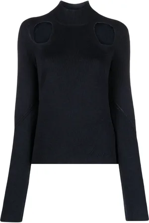 Zadig & Voltaire Micky cut-out merino-wool jumper