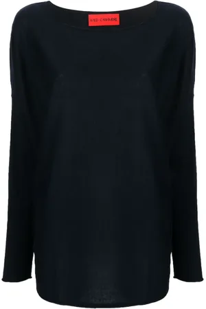 FARFETCH Ursula boat-neck jumper