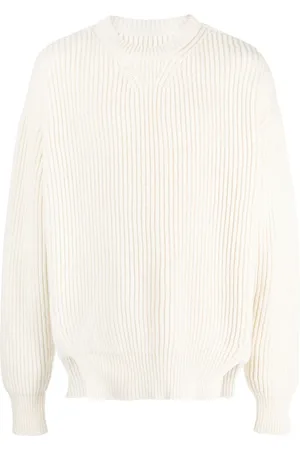 Jil Sander Crew-neck ribbed-knit wool jumper