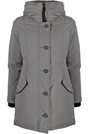 Canada Goose Rossclair logo-patch coat