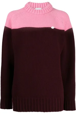 Patou Two-tone knitted jumper