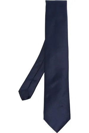 corneliani Satin-finish silk tie