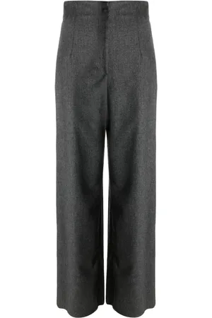 Emporio Armani Straight-leg high-waist trousers
