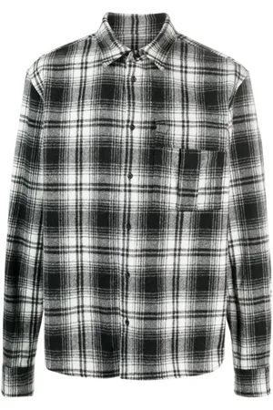 Dsquared2 Plaid-check shirt jacket