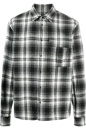 Dsquared2 Plaid-check shirt jacket