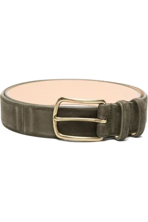 Officine creative Suede buckle belt