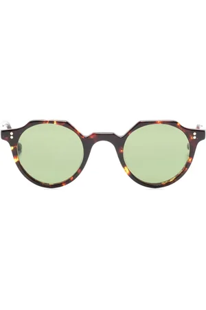 LESCA Heri round-frame sunglasses