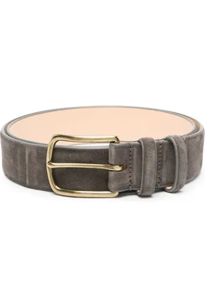 Officine creative Suede buckle belt
