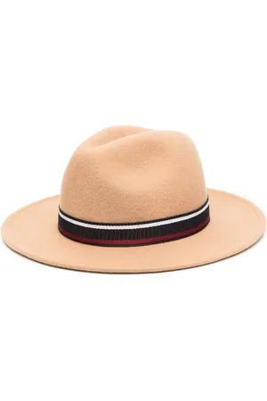 Tommy Hilfiger Signature Tape Monogram wool fedora hat