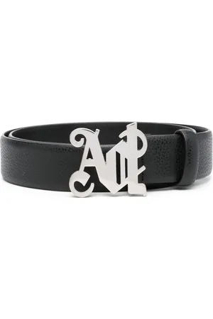 Palm Angels PA Monogram leather belt