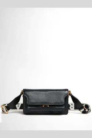 Marni Trunk leather shoulder bag