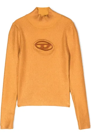 Diesel Logo-plaque high-neck jumper
