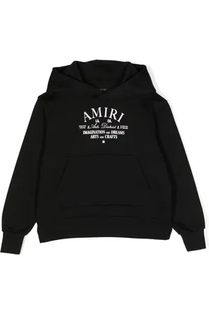 AMIRI Logo-print cotton hoodie