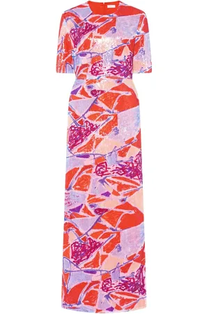 ROSETTA GETTY Sequin-embellished long dress