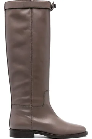 Via Roma Santa Monica leather boots
