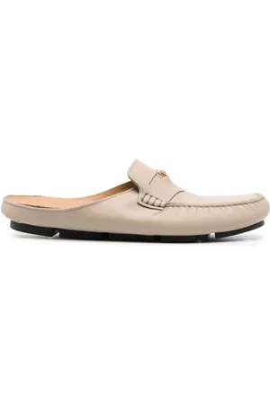 VERSACE Medusa plaque slip-on loafers