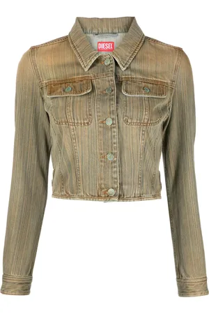 Diesel De-Slimmy cropped denim jacket
