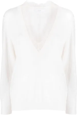 IRO Haby lace-detail jumper