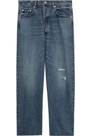 A.P.C. Mid-rise tapered-leg jeans