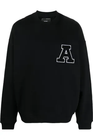 Axel Arigato Logo-patch organic cotton sweatshirt