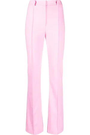 Patrizia Pepe Slim-cut side-slits trousers