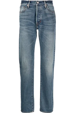 Tom Ford Mid-rise straight-leg jeans