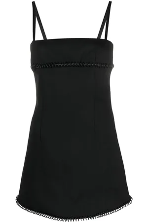 COPERNI Spiral square-neck minidress