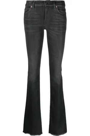 haikure Low-rise flared jeans