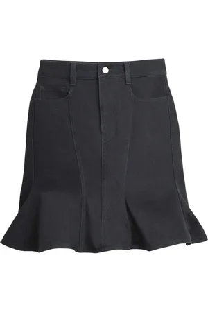 Marc Jacobs Fluted denim miniskirt