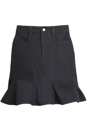 Marc Jacobs Fluted denim miniskirt