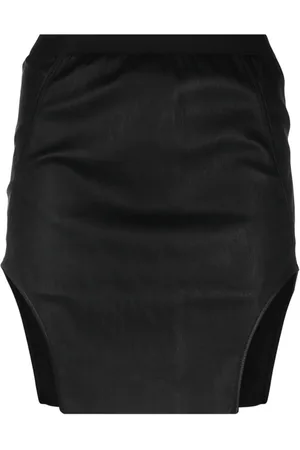 Rick Owens Diana leather miniskirt