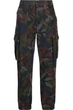 Zadig & Voltaire Ikat-print cargo trouseres