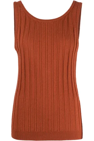 Cashmere In Love Mara ribbed-knit tank top