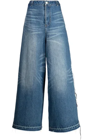 Ground Zero High-waisted wide-leg jeans