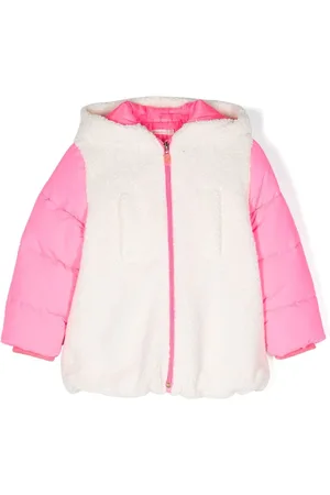 Billieblush Faux-shearling padded jacket