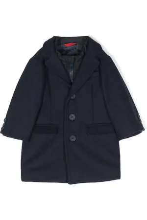 FAY Virgin-wool blend layered coat