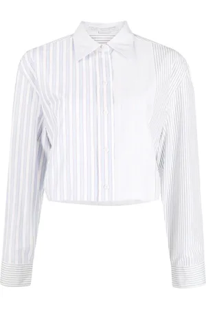 Stella McCartney Striped cropped shirt